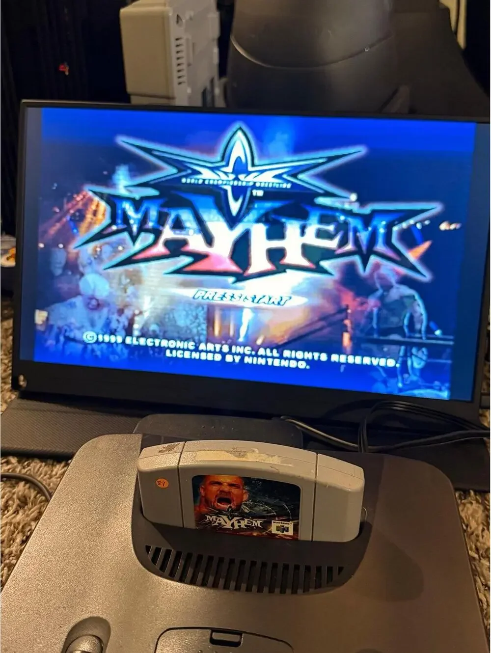 WCW Mayhem for Nintendo 64